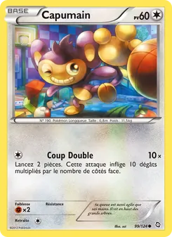 Carte Capumain de l'extension Dragons Éxaltés, numéro 99/124