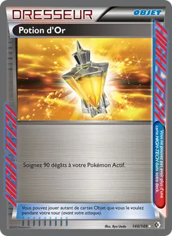 Carte Potion d’Or de l'extension Frontières Franchies, numéro 140/149