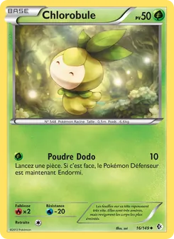 Carte Chlorobule de l'extension Frontières Franchies, numéro 16/149