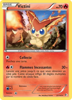 Carte Victini de l'extension Frontières Franchies, numéro 23/149