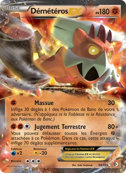Carte Démétéros-EX de l'extension Frontières Franchies, numéro 89/149