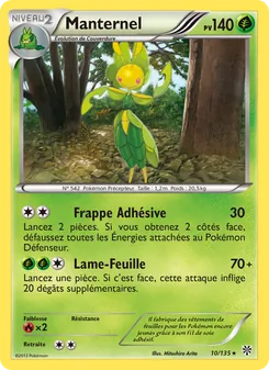 Carte Manternel de l'extension Tempète Plasma, numéro 10/135