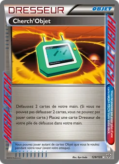 Carte Cherch’Objet de l'extension Tempète Plasma, numéro 128/135