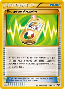 Carte Récepteur Aléatoire de l'extension Tempète Plasma, numéro 138/135