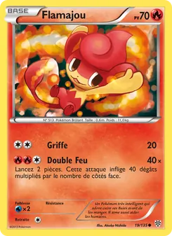 Carte Flamajou de l'extension Tempète Plasma, numéro 19/135