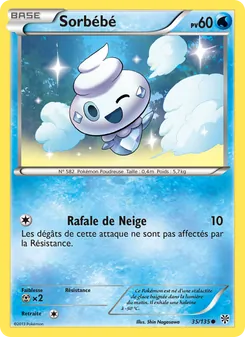 Carte Sorbébé de l'extension Tempète Plasma, numéro 35/135