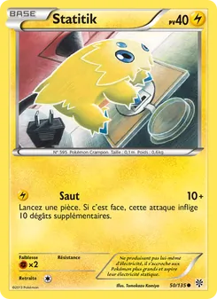 Carte Statitik de l'extension Tempète Plasma, numéro 50/135