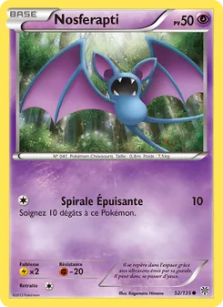 Carte Nosferapti de l'extension Tempète Plasma, numéro 52/135