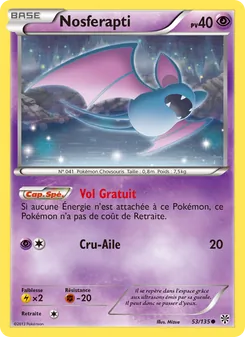 Carte Nosferapti de l'extension Tempète Plasma, numéro 53/135