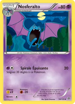 Carte Nosferalto de l'extension Tempète Plasma, numéro 54/135
