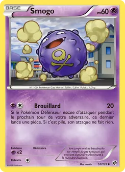 Carte Smogo de l'extension Tempète Plasma, numéro 57/135
