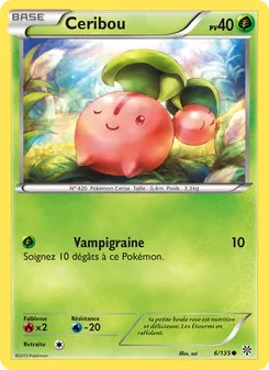 Carte Ceribou de l'extension Tempète Plasma, numéro 6/135