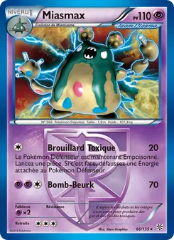 Carte Miasmax de l'extension Tempète Plasma, numéro 66/135