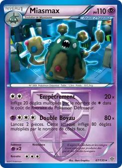 Carte Miasmax de l'extension Tempète Plasma, numéro 67/135