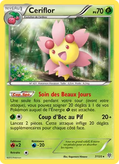 Carte Ceriflor de l'extension Tempète Plasma, numéro 7/135