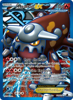 Carte Heatran-EX de l'extension Glaciation Plasma, numéro 109/116