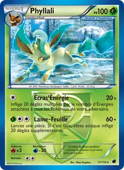 Carte Phyllali de l'extension Glaciation Plasma, numéro 11/116