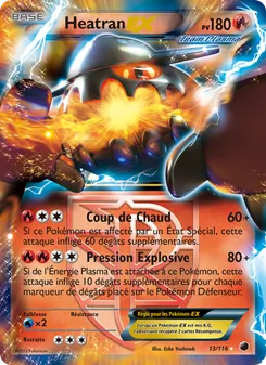 Carte Heatran-EX de l'extension Glaciation Plasma, numéro 13/116