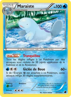 Carte Maraiste de l'extension Glaciation Plasma, numéro 22/116