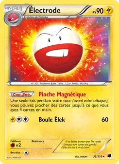 Carte Électrode de l'extension Glaciation Plasma, numéro 33/116