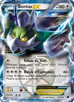 Carte Boréas-EX de l'extension Glaciation Plasma, numéro 98/116