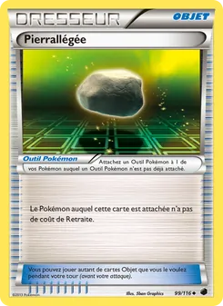 Carte Pierrallégée de l'extension Glaciation Plasma, numéro 99/116