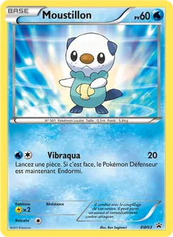Carte Moustillon de l'extension Promo BW, numéro BW03/101