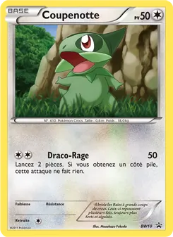 Carte Coupenotte de l'extension Promo BW, numéro BW10/101