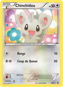 Carte Chinchidou de l'extension Promo BW, numéro BW13/101