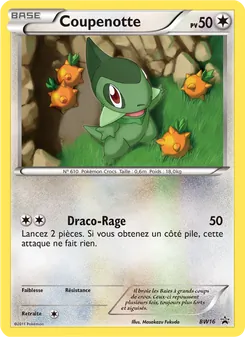Carte Coupenotte de l'extension Promo BW, numéro BW16/101