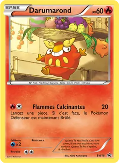 Carte Darumarond de l'extension Promo BW, numéro BW18/101