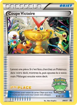 Carte Coupe Victoire de l'extension Promo BW, numéro BW29/101