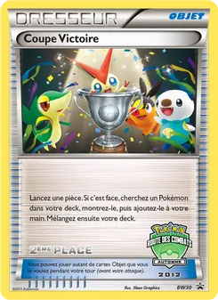 Carte Coupe Victoire de l'extension Promo BW, numéro BW30/101