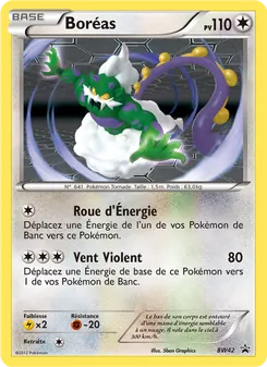 Carte Boréas de l'extension Promo BW, numéro BW42/101