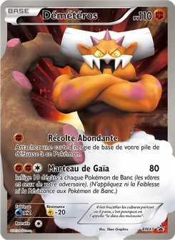 Carte Démétéros de l'extension Promo BW, numéro BW43/101