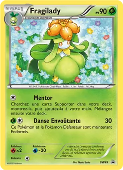 Carte Fragilady de l'extension Promo BW, numéro BW49/101