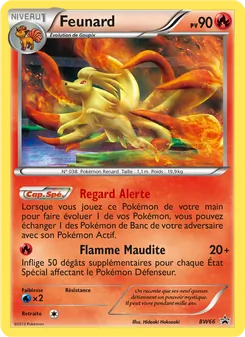 Carte Feunard de l'extension Promo BW, numéro BW66/101