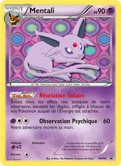 Carte Mentali de l'extension Promo BW, numéro BW92/101