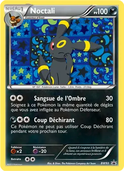 Carte Noctali de l'extension Promo BW, numéro BW93/101