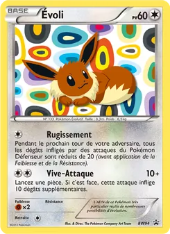 Carte Évoli de l'extension Promo BW, numéro BW94/101