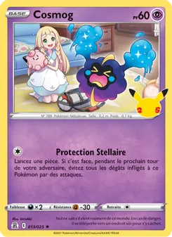 Carte Cosmog de l'extension Célébrations, numéro 13/25