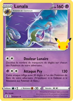 Carte Lunala de l'extension Célébrations, numéro 15/25