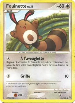 Carte Fouinette de l'extension Merveilles Secrètes, numéro 104/132