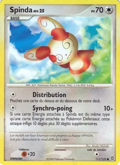 Carte Spinda de l'extension Merveilles Secrètes, numéro 111/132