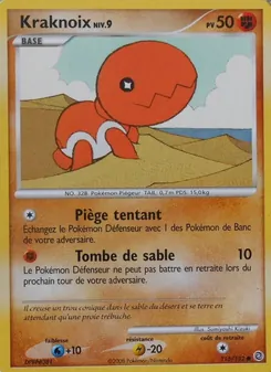 Carte Kraknoix de l'extension Merveilles Secrètes, numéro 115/132
