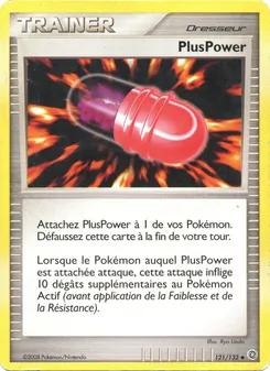 Carte PlusPower de l'extension Merveilles Secrètes, numéro 121/132
