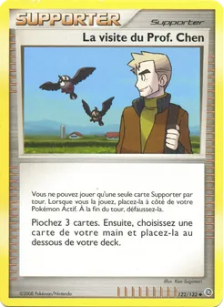 Carte La visite du Prof. Chen de l'extension Merveilles Secrètes, numéro 122/132