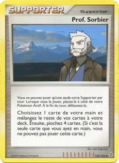 Carte Prof. Sorbier de l'extension Merveilles Secrètes, numéro 123/132