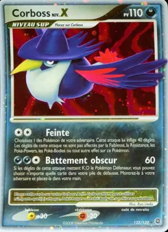 Carte Corboss de l'extension Merveilles Secrètes, numéro 132/132