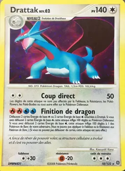 Carte Drattak de l'extension Merveilles Secrètes, numéro 18/132